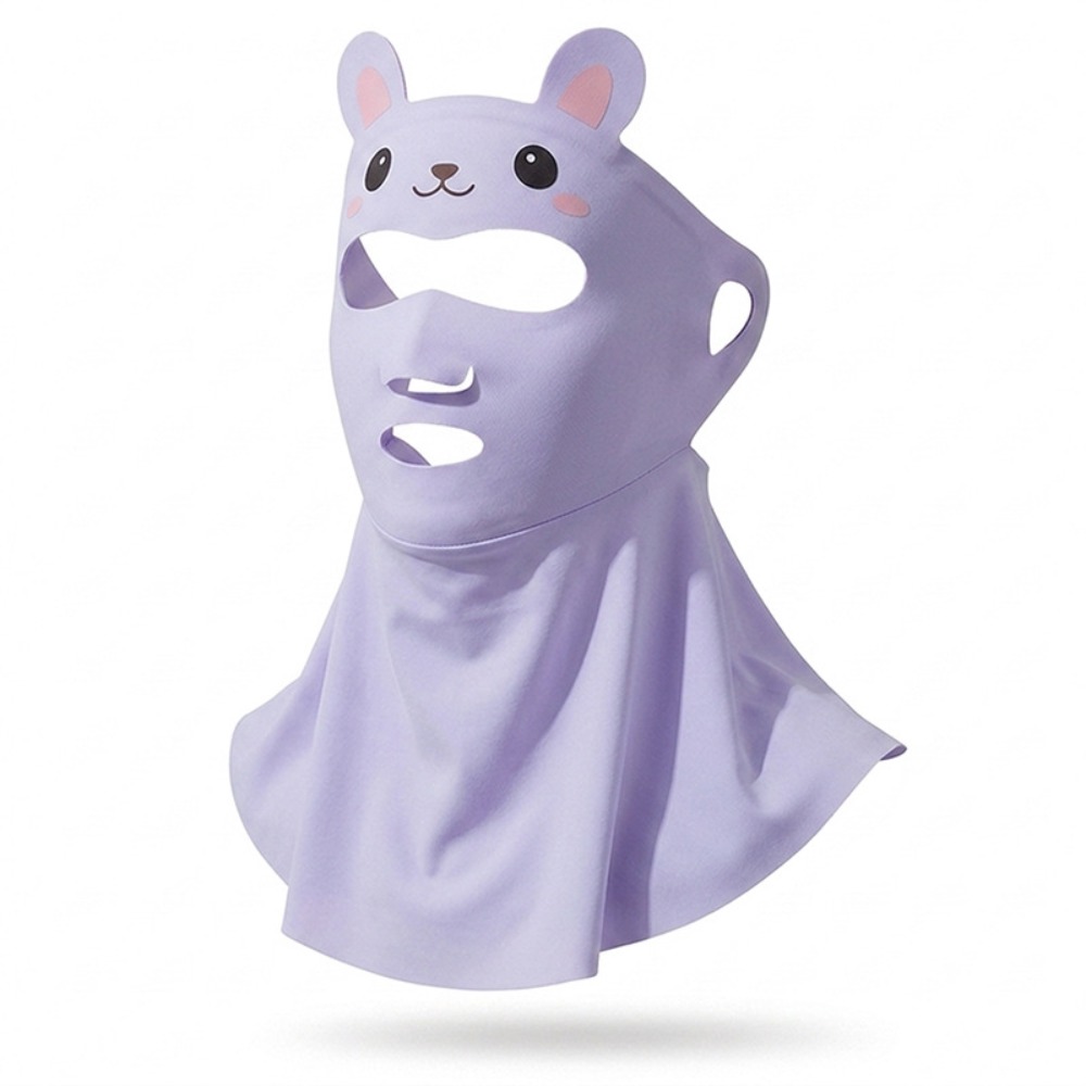 Kids Face Mask - 토끼 디자인 어린이용 자외선 차단 마스크