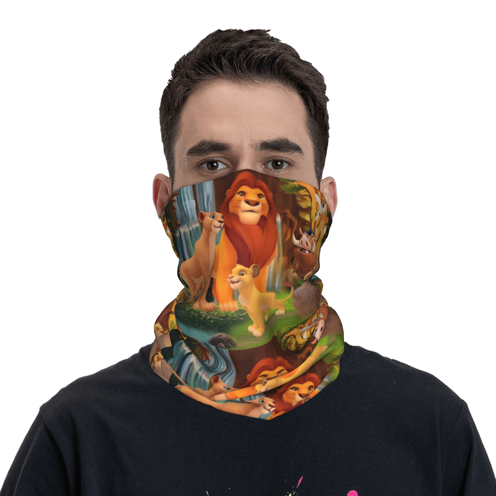 맞춤형 L-Lions K-Kings 반다나 넥 워머 여 - Neck Gaiter Face Cover 리뷰 및 가격