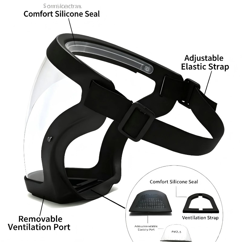 살충제 방지 마스크, 김서림 방지 보호 마스크, 먼지  - Anti Pollution Mask 리뷰 및 가격