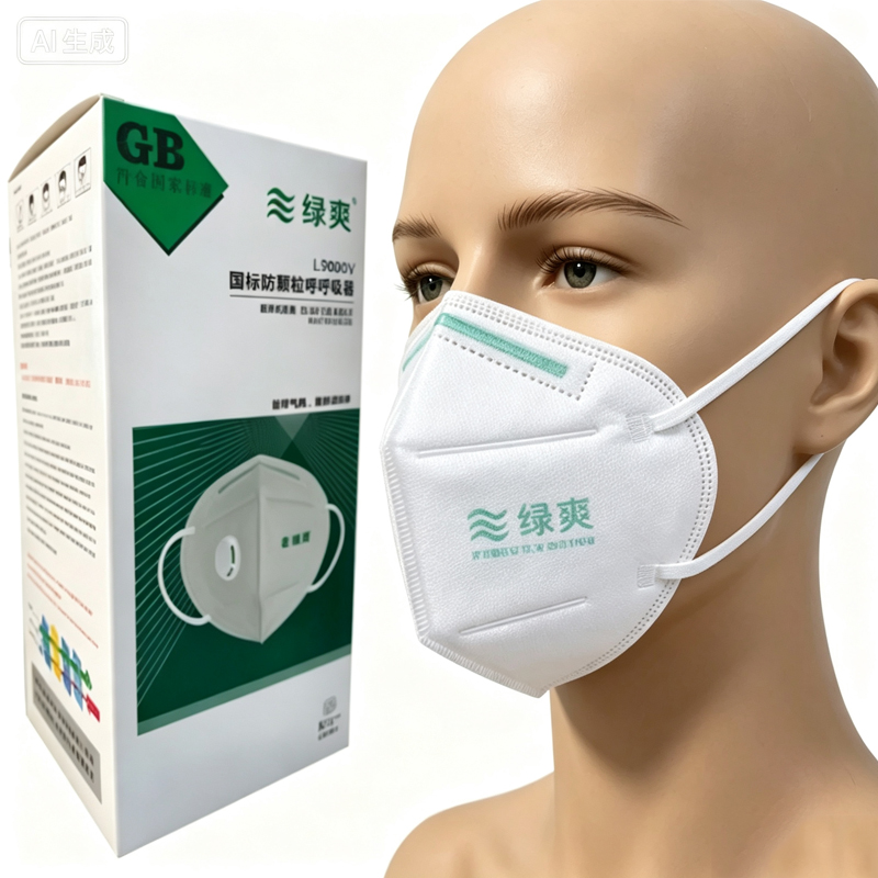 밸브가 있는 30/60/90개입 일회용 흰색 방진 산업 - Dust Mask Construction 리뷰 및 가격